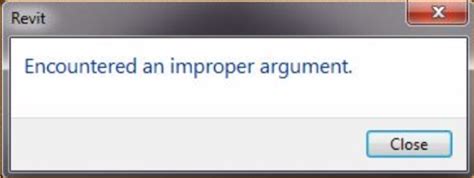 revit encountered an improper argument|encountered an improper argument .